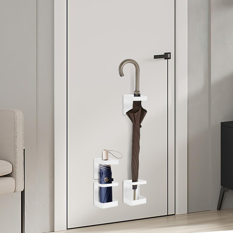 KAIXUANMAN Umbrella Stand, Magnetic Umbrella Stand, Compact Entrance Storage, Umbrella