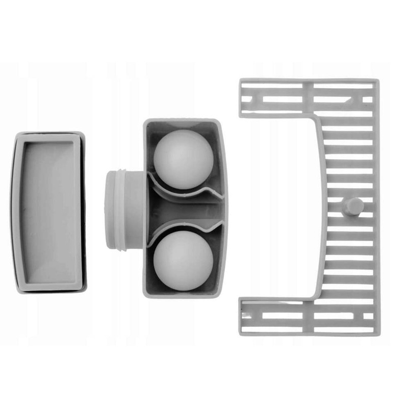AQUA HEATING Ball Syphon NBR Double Wing Seal 36-38mm Grey