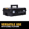 DEWALT TSTAK II Tool Box, 13 Inch, Flat Top, Holds
