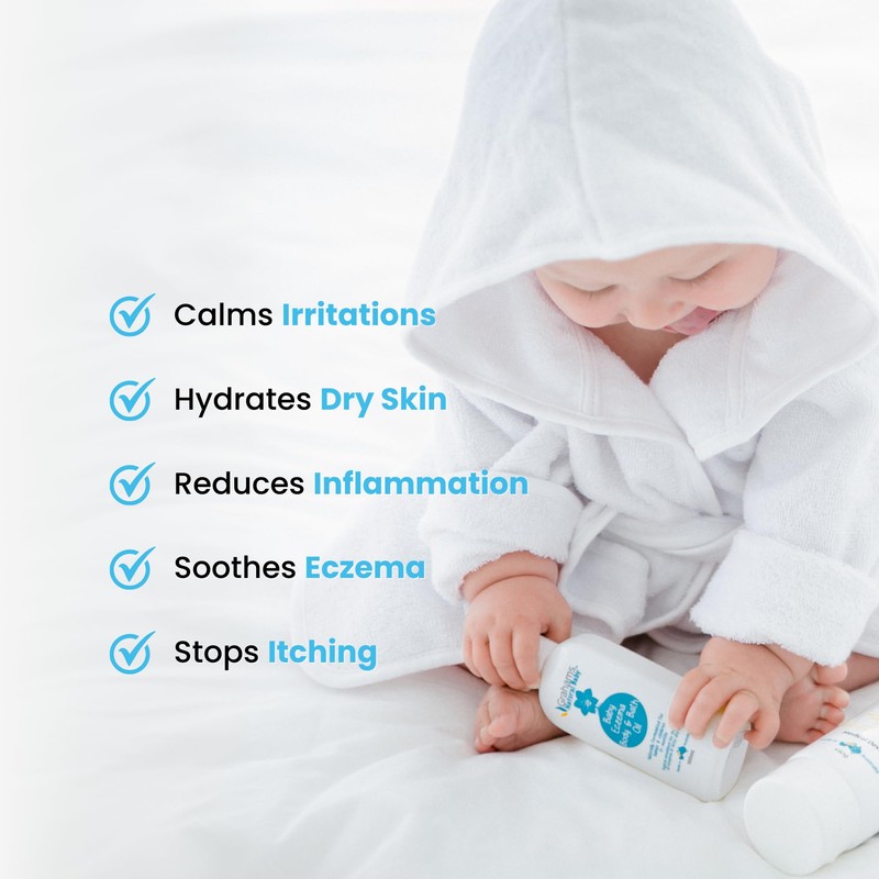 Grahams Natural Kids Eczema Body and Bath Oil 100 ml,