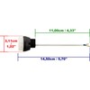 ISOLATECH GU10 Fire Protection Ceramic Sockets with Copper Wire End