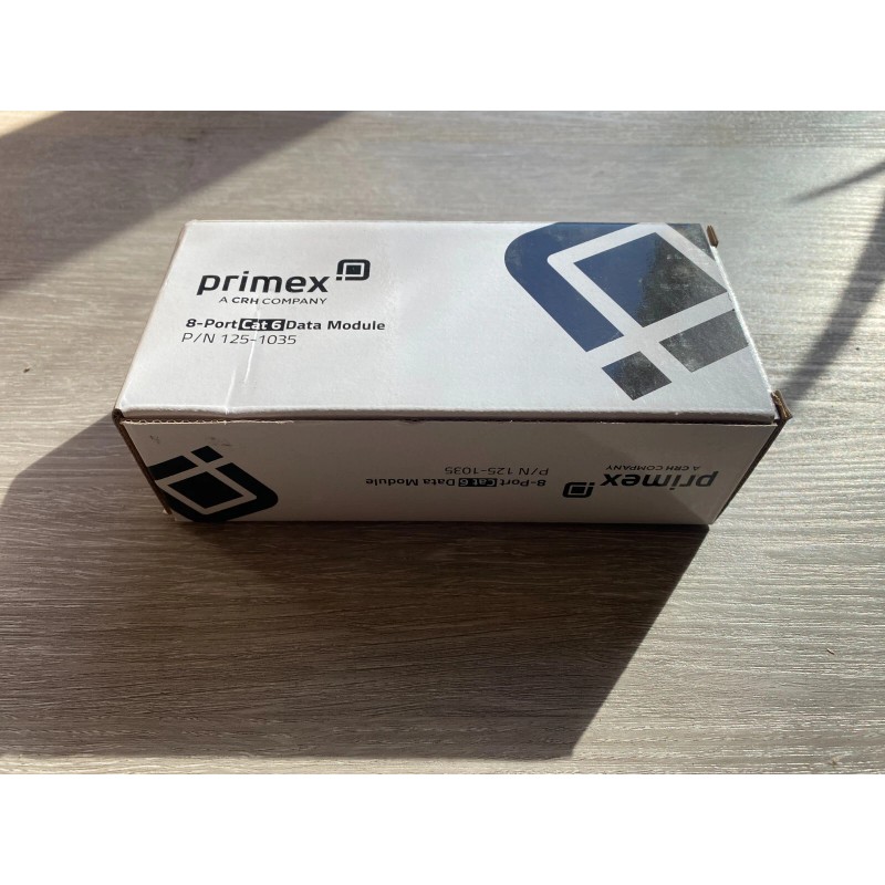 PRIMEX A ARCH COMPANY P/N: 125-1035 8-PORT CAT6 DATA MODULE