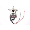 V-Twin 48-1618 Safety Star License Plate Topper with LED Lamp