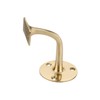 Infinity Decor Pack of 4 Traditional Handrail Brackets Polished Brass