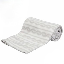 SOHOBABY Pack Of THREE Super Soft Bubble Fleece Baby Blanket – Lightweight & Snuggly – Perfect for Prams, Cribs & Everyday Use (White)