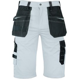 MS9 Mens Work Redhawk Cargo Combat Holster Pockets Tactical Worker Working Shorts White