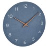 TFA Dostmann 60.3054.04 Analogue Wall Clock, Wood Effect, Quartz Movement