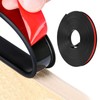 U-Shape Edge Banding, 16.4ft Self Adhesive Veneer Edging Trim TPE