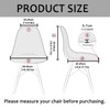 HAOYONG Mid Century Modern Dining Chair Covers Shell Chair Cover