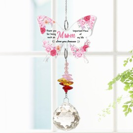 TheGiffter Gifts for Mum, Crystal Suncatcher Mum Birthday Gifts, Ideal Mother Gifts, Presents for Mummy from Daughter Son on Birthday, Valentine's Day, Mother's Day, Christmas