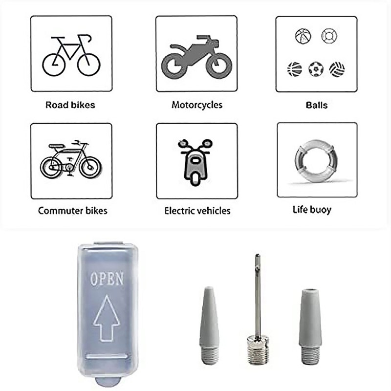 Mountain Road Bike Tyre High Pressure Air Pump Portable Home
