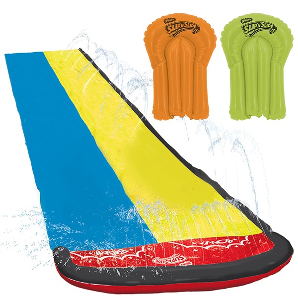 Wham-o Slip N Slide Wave Rider Double with 2 Slide