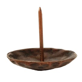 25 Small Clavos Rustic hamered Nailheads in Antique Copper About 3/4 inch