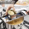 2 Pack Spaetzle Maker, METLUCK Premium Grade Stainless Steel Spaetzle