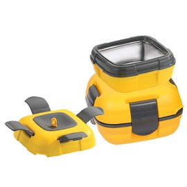 Lunch Box - Pinnacle Inulated Leak Proof Lunch Box for Kids/Adults - Stainless steel Thermal Lunch Box Container for School Set of 2 Sizes (Yellow, 16-32 oz)