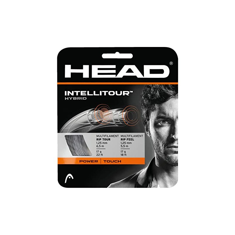 Intellitour Racket String-Multi Green, Size 16