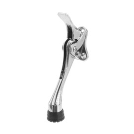 STOBOK Tope De Puerta Kickdown De Aleación De Zinc 6.89 Pulgadas Con Punta De Goma Ajustable Soporte Firme Anticolisión Silencioso Para Puertas Pesadas En Hogar Y Oficina