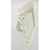 Impressions White Resin Chrysanthemum Photo Frame 6" x 8"