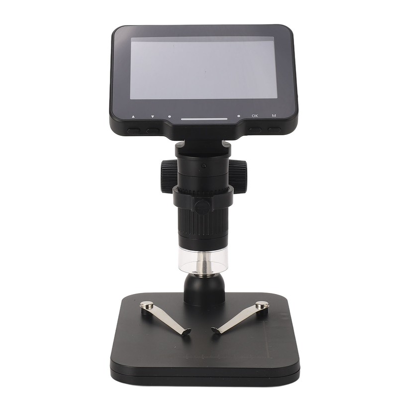 Digital Microscope 4.3in IPS Screen 1000X Inspection Microscope with LED