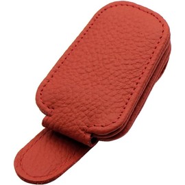 Soporte de piel vacuno multifuncional para anteojos de sol y clip para tarjeta de billete para visera de coche, 2 unidades, soporte para anteojos de sol para visera de coche, clip para