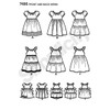 Simplicity Sewing Pattern No. 7486.A Dress Paper 3-8 Years