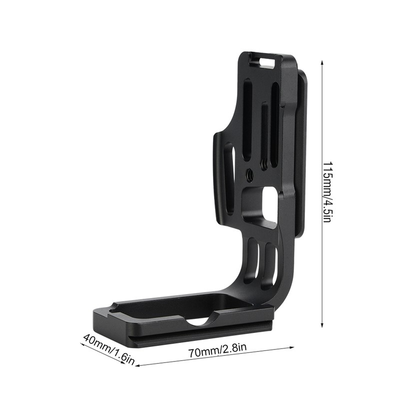 Durable Quick Release QR L shaped Camera Bracket Vertical Grip