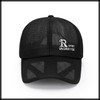 White Fang CA583 Mesh Cap, English Letters, Brim Hat, Sports,