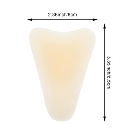 5PCS Camel Toe Concealer, Silicon Insert Large Seamless Camel Toe Hider, Anti Camel Toe Underwear for Daily Commutes