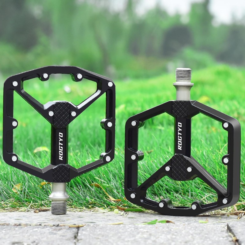 Road/Mountain Bike Pedals - 3 Bearings Bicycle Pedals - 9/16”