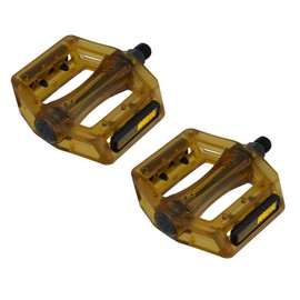 Fenix Bike Pedals, 9/16" Translucent, Brown