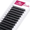 FADVAN Eyelash Extension 4D W Eyelash Bundles 0.07C Curly Blend