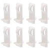 Plastic Shelf Support Pegs,5.3mm Shelf -Locking,Cabinet Shelf Clips,Shelf Bracket Peg,for