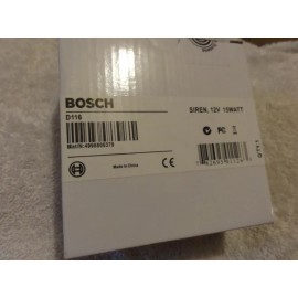 Bosch D116  Alarm Siren 12 Volt 15W alarm system NEW SEALED BOX