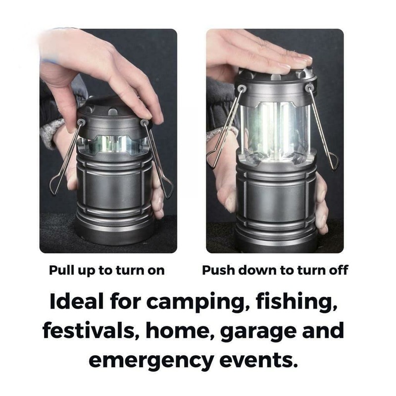 ADEPTNA 2 Pack Camping Lanterns Lightweight Emergency 30 Cob Led