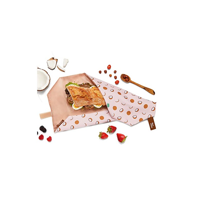 Roll'eat ® Reusable Sandwich Bag | Sandwich Container | Eco