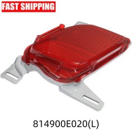 Unbranded 814900E020 Bumper Reflector Fits for 2014-19 Toyota Highlander Rear Driver Side