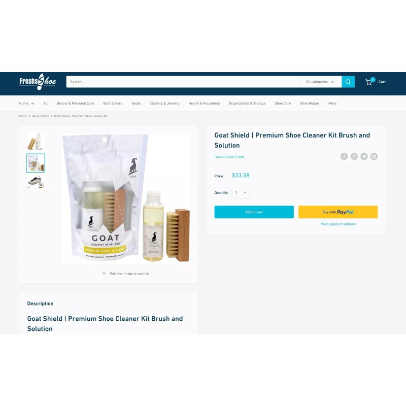 GOAT / Gold Standard The GOAT Shield Premium Sneaker Cleaner