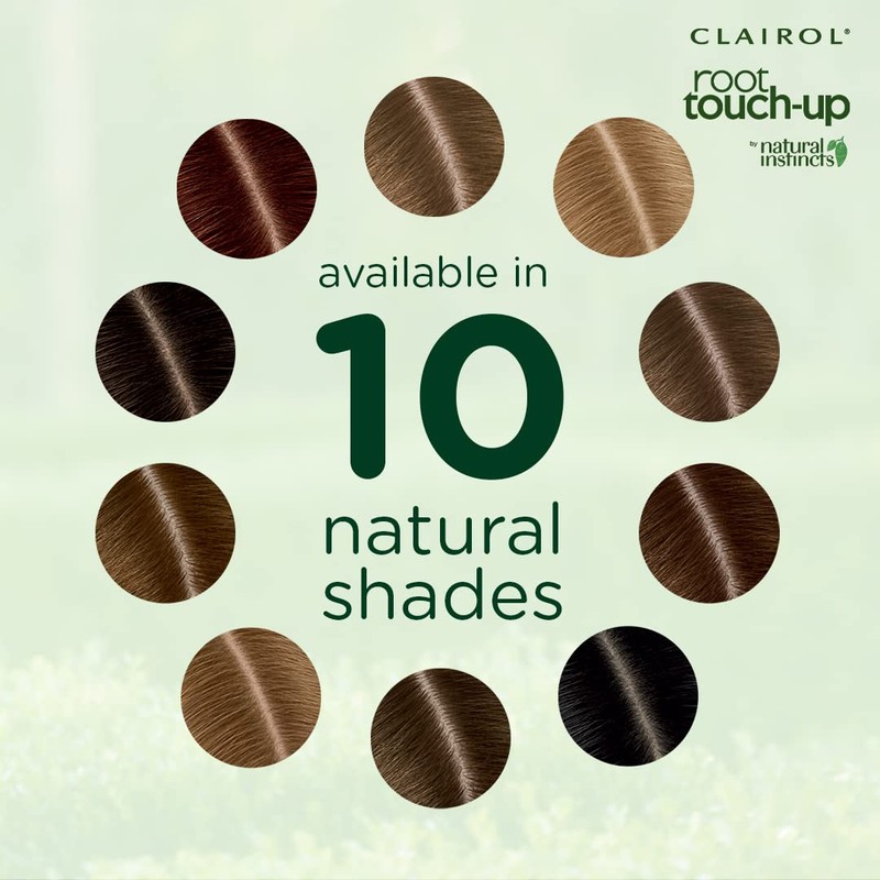 Clairol Root Touch-Up by Natural Instincts Permanent Hair Dye, 7