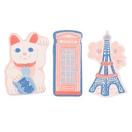 Karma Magnetic Shaped Chip Clips - Bag Clips - Potato Chip Bag Clips - Colorful and Fun Bag Clips for Food and Storage - One Size, Travel