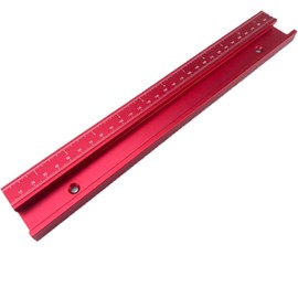 45 Type T Track Woodworking T-slot Miter Track Jig Aluminium Guide Rail Miter Track Stop for Router Table Workbench (300mm)