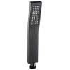 Asyas Square Solid Brass Handheld Shower Head High Pressure Single