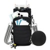 Water Bottle Carrier Bag with Strap - Hands-Free Sling for