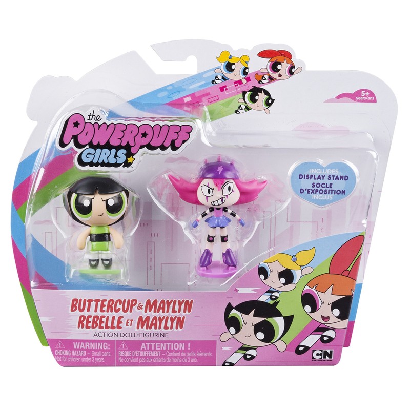 The Powerpuff Girls 6028017 - Action Puppe, 2-er Pack, sortiert