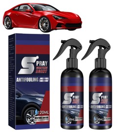 2PCS Spray Coating Agent,Ceramic Coating for Cars, High Protection 3 in 1 Spray, 3 in 1 High Protection Quick Car Coating Spray, Plastic Refurbish Agent, Fast-Fine Coating Spray,Waterless Car Wash