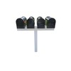 Handy Post 4L 42-in x 45-in Heavy Duty White Vinyl