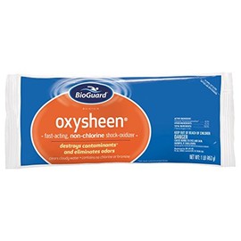 BioGuard Oxysheen, 1 lb, Pack of 6, Non-Chlorine Shock Oxidizer, Fast-Acting, Eliminates Odor & Clears Cloudy Water, Pool Water Clarifier