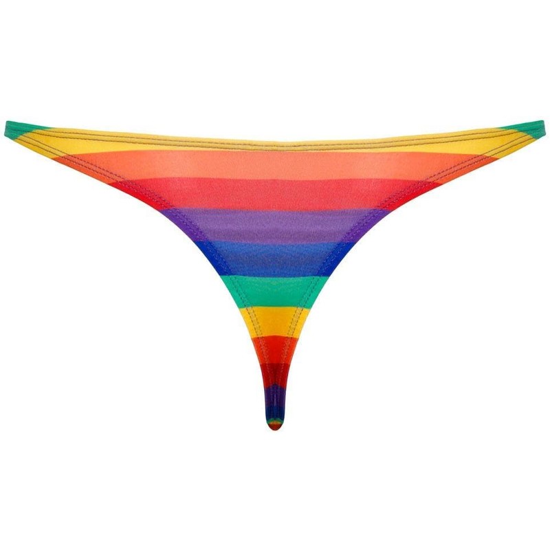 Svenjoyment Herren Rio String, Regenbogen, M