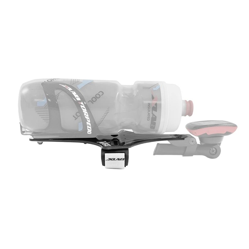 XLAB Torpedo Versa Carbon Airflow Mount Mount Water Bottle, Black,