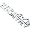 1pc Rear Tailgate High Country Naneplate Emblem 3D Badge Replacement