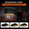 D-Lumina Smoked LED Side Mirror Turn Signal Light For Dodge
